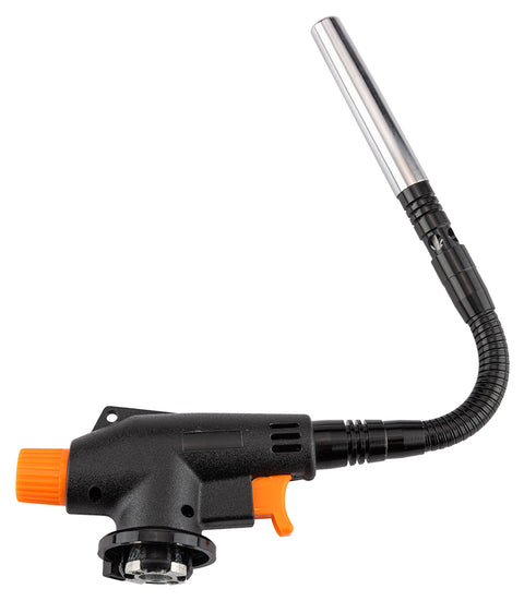 Gázégőfej gyorscsatlakozós, piezó gyújtással flexibilis fejjel