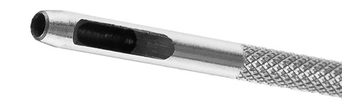 Bőrlyukasztó készlet, szénacél, 15db-os, 2-22mm, oxfordszövet tok