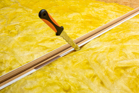 Kés, szigetelésvágó, 280mm-es penge, 415mm teljes hossz