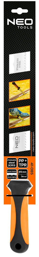 Kés, szigetelésvágó, 280mm-es penge, 415mm teljes hossz