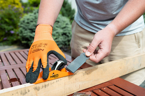 Kézi gyalu, fémházas, fához, 163x45mm