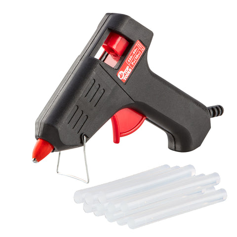 Top Tools 42E581+G Ragasztópisztoly, 8mm, 7/10W, ragasztópatronokkal