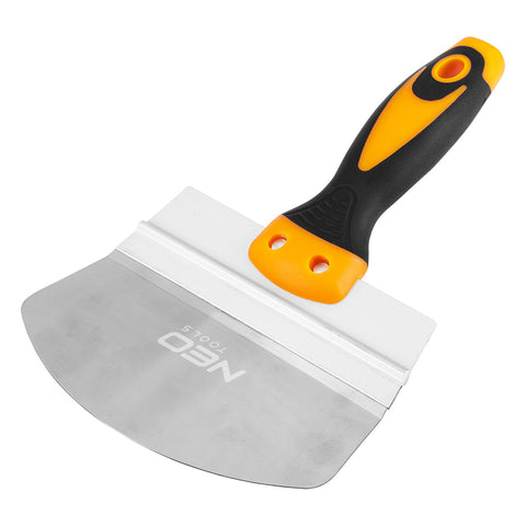 NEO TOOLS 50-361 Glett kiszedő spakli, vödörspakli, ívelt 160mm