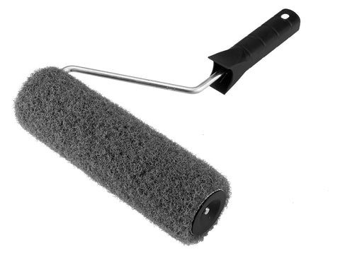 Felületsimító glettelő készlet, adapter teleszkópos nyél gletthenger, 25/35/45/60cm, műanyag kofferben