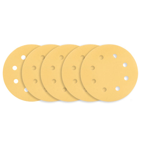 Csiszolókorong tépőzáras 180mm, K180, 8 lyukas, 59G263 csiszológéphez, 5db