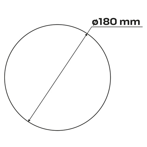 Csiszolókorong tépőzáras rácsos 180mm, K180, 59G263-hoz, 5db 