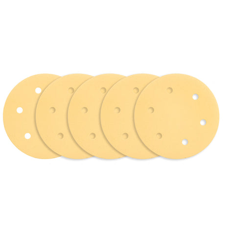 Csiszolókorong tépőzáras 225mm, K180, 6 lyukas, 59G264, 59G265 csiszológéphez, 5db