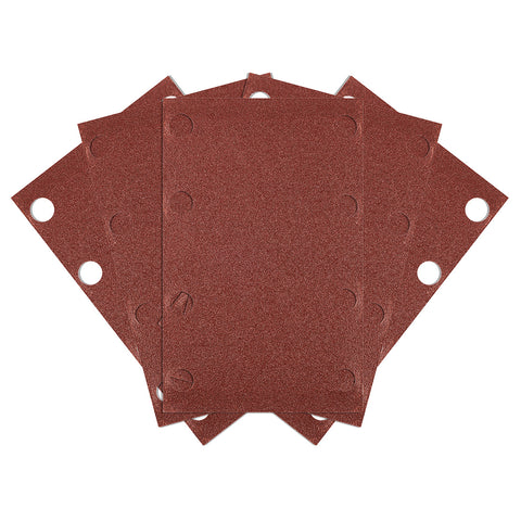 Csiszolópapír tépőzáras 80x130mm, P120, 8 lyukas, 04-623-hoz, 5db