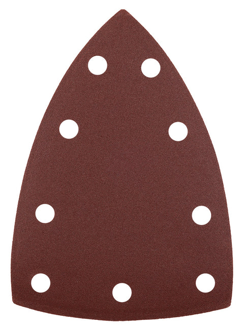 Csiszolópapír, tépőzáras, deltacsiszolóhoz,100x147mm, P240, 9 lyukas, 5db/cs (04-623-hoz)