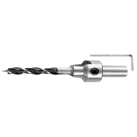 Fafúró, csavarfej süllyesztővel, konfirmátor csavarhoz, 5/7mm