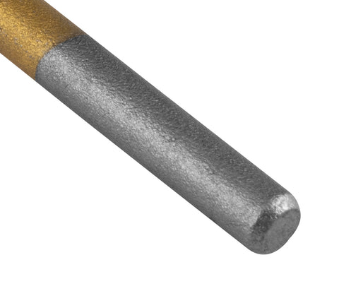 Univerzális, 4 élű üvegfúró, fa, műanyag, fém kőzetanyagok fúrásához, titánium bevonat, 4mm
