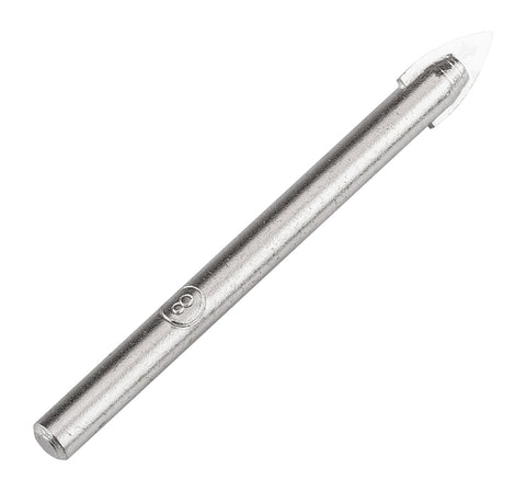 Üvegfúró, kerámia, kőzet, üveg fúráshoz, 8mm