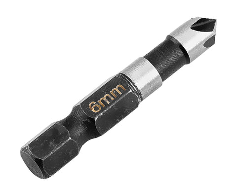 Süllyesztőfúró, csavarfejekhez, 1/4" hatszög szár, 6mm, min. rendelés: 3db