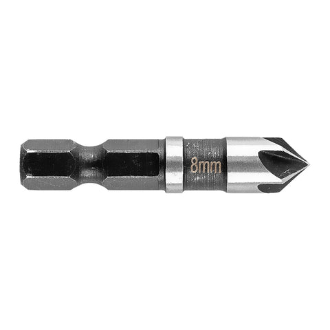 Süllyesztőfúró, csavarfejekhez, 1/4" hatszög szár, 8mm