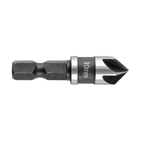 Süllyesztőfúró, csavarfejekhez, 1/4" hatszög szár, 10mm