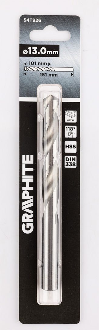Csigafúró HSS, DIN338, 13mm