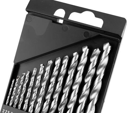 Csigafúró készlet, HSS-G, 13db-os, 2-8mm