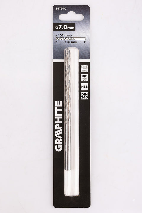 Csigafúró, HSS, hosszú, DIN340, 75mm, min.rendelés: 3db