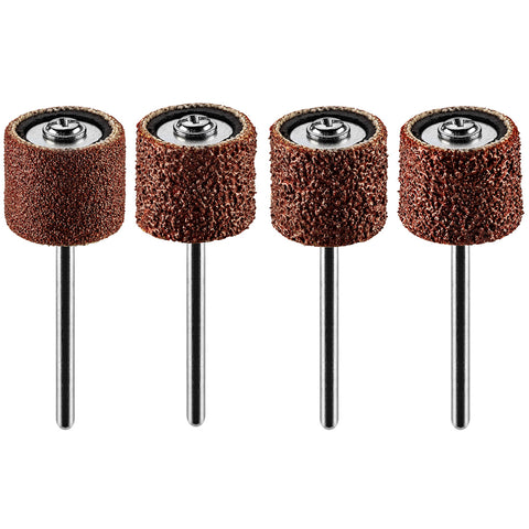Csiszolóhüvely 12.7mm, K60, K80, K120, K240, készlet 100db + szár 3.2mm, 2db