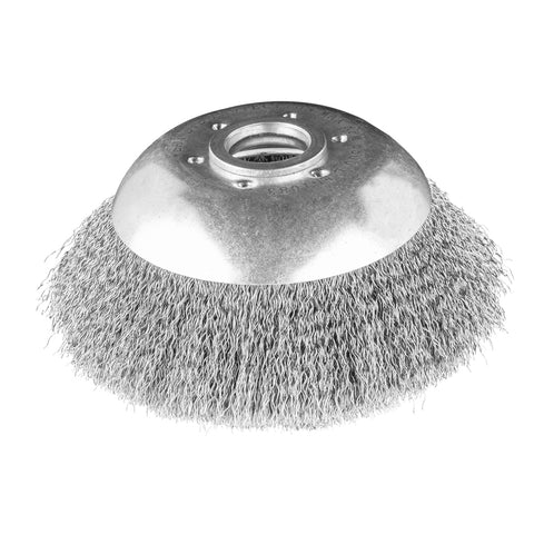 Drótkorong, fazékkefe hullámos 150x25.4mm benzines kaszákhoz