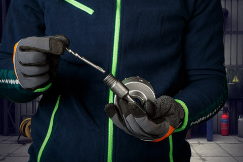 Koronafúró, körkivágó, 65mm, SDS PLUS szárral és központfúróval, NEO TOOLS