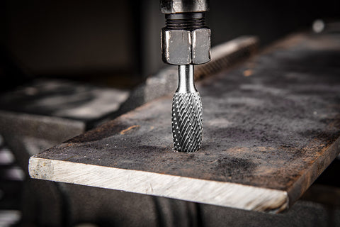 Keményfém marófej, turbómaró, H lángnyelv, 12x32mm, szár méret 6x45mm