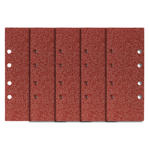 Csiszolópapír tépőzáras 93x230mm, K60 lyukas, 5db, min. rendelés: 5cs, NEO TOOLS
