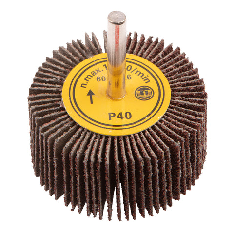 Csiszolókerék csapos 60x30mm, K40, min. rendelés: 3db, NEO TOOLS