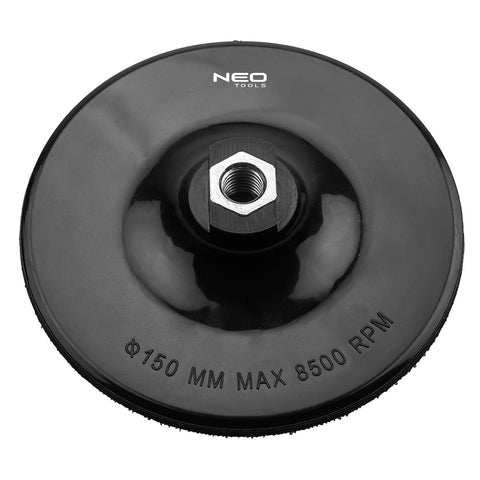 Rugalmas csiszolótányér tépőzáras 150mm, M14