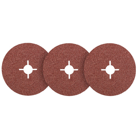 Csiszolókorong fíber 125mm, K100, 3db, min. rendelés: 3cs
