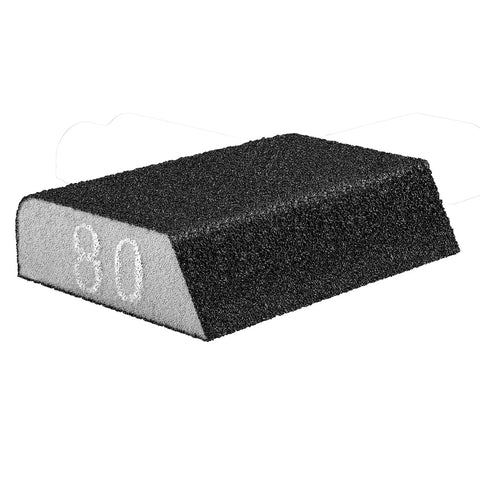 Csiszolószivacs 45fokos élű, 98x25x68mm, K80, min. rendelés: 5db