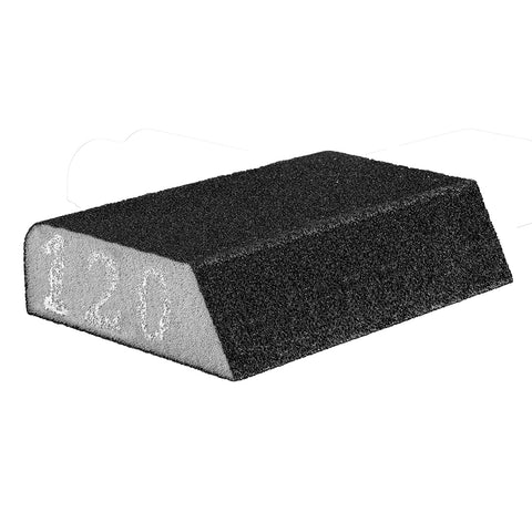 Csiszolószivacs 45fokos élű, 98x25x68mm, K120, min. rendelés: 5db