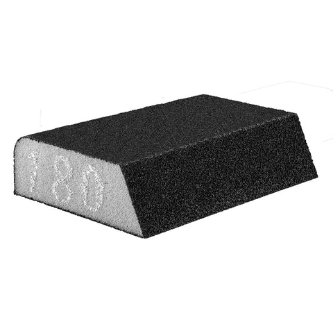 Csiszolószivacs 45fokos élű, 98x25x68mm, K180, min. rendelés: 5db