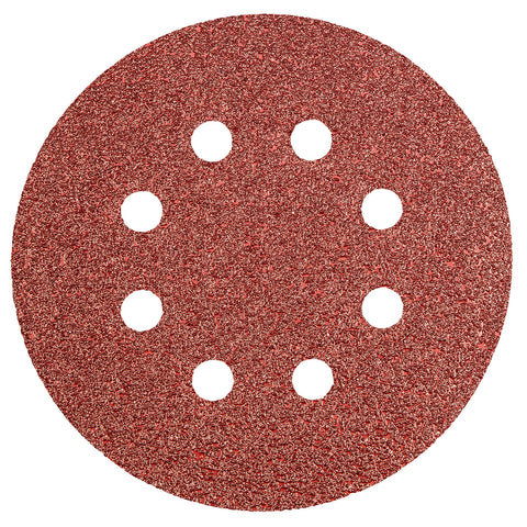 Csiszolókorong tépőzáras 125mm, K40, 8 lyukas, 5db, min. rendelés: 5cs, NEO TOOLS
