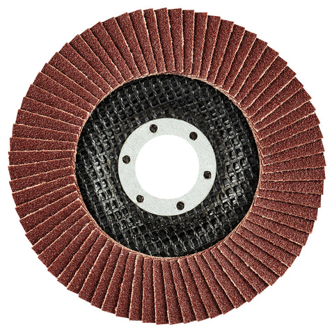 Csiszolókorong lamellás 115x22.2mm, K100 fém-fa, min. rendelés: 5db