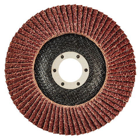 Csiszolókorong lamellás 125x22.2mm, K120 fém-fa, min. rendelés: 5db