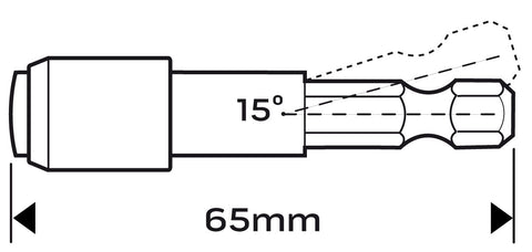 Toldószár behajtószár 65mm flexibilis
