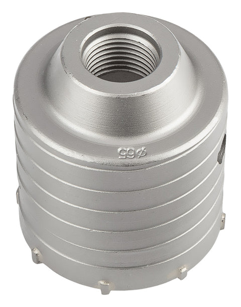 GRAPHITE 55H321 Koronafúró, körkivágó, 65 mm, SDS Plus szárral és központfúróval