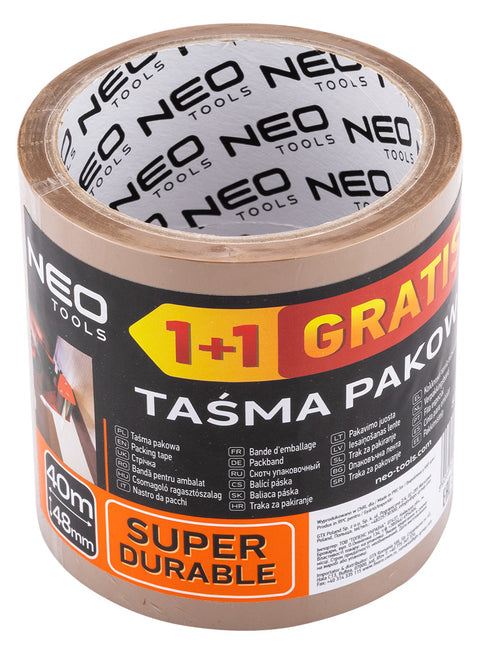Ragasztószalag PVC barna, 48mm x 40m, 2db/cs