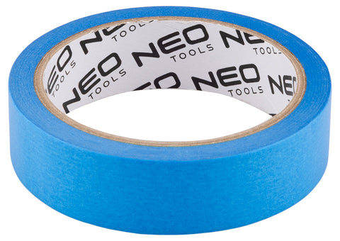 Ragasztószalag festőszalag kék, papír, precíziós, időjárásálló, 14napig UV álló, nyílászárókhoz, 25mm x 25m