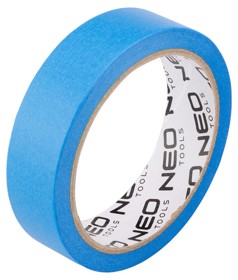 Ragasztószalag festőszalag kék, papír, precíziós, időjárásálló, 14napig UV álló, nyílászárókhoz, 25mm x 25m
