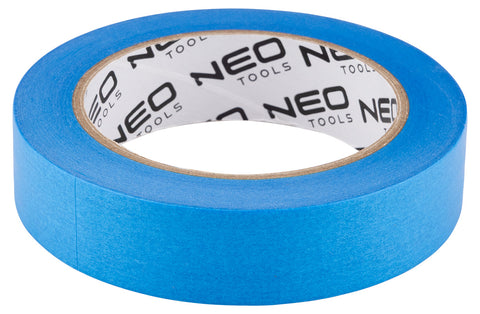 Ragasztószalag festőszalag kék, papír, precíziós, időjárásálló, 14napig UV álló, nyílászárókhoz, 25mm x 50m