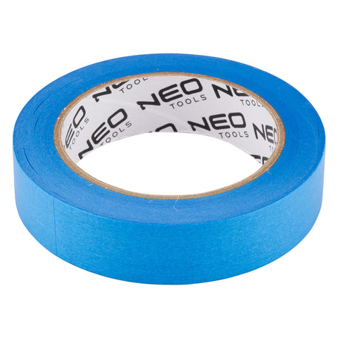 Ragasztószalag festőszalag kék, papír, precíziós, időjárásálló, 14napig UV álló, nyílászárókhoz, 25mm x 50m