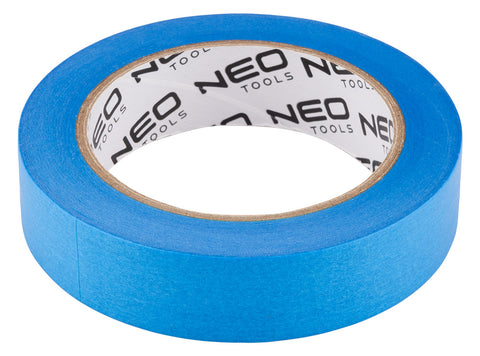 Ragasztószalag festőszalag kék, papír, precíziós, időjárásálló, 14napig UV álló, nyílászárókhoz, 25mm x 50m