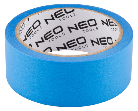 Ragasztószalag festőszalag kék, papír, precíziós, időjárásálló, 14napig UV álló, nyílászárókhoz, 38mm x 25m