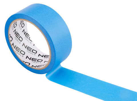 Ragasztószalag festőszalag kék, papír, precíziós, időjárásálló, 14napig UV álló, nyílászárókhoz, 38mm x 25m