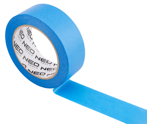 Ragasztószalag festőszalag kék, papír, precíziós, időjárásálló, 14napig UV álló, nyílászárókhoz, 38mm x 50m