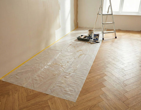 Takarófólia öntapadós, 1,5x15m, 15mm-es ragasztószegéllyel