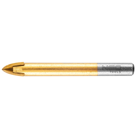 Univerzális 4 élű üvegfúró, fa, műanyag, fém, kőzet, kerámia fúráshoz, 12mm