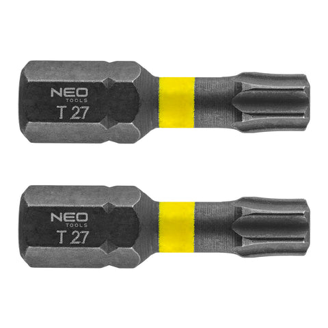 Torziós ütvecsavarozó bit Torx 27x25mm, 2db